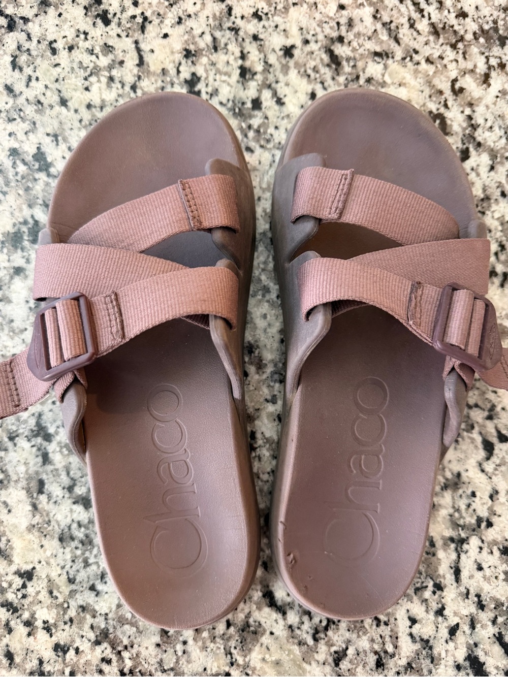 Chaco Chillas Women’s Purple Slide Sandals - Adjustable Straps size 9